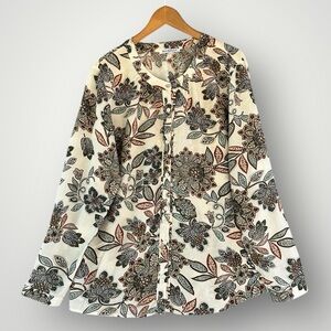 🎉5 for $45🎉 North Style top blouse shirt size XL